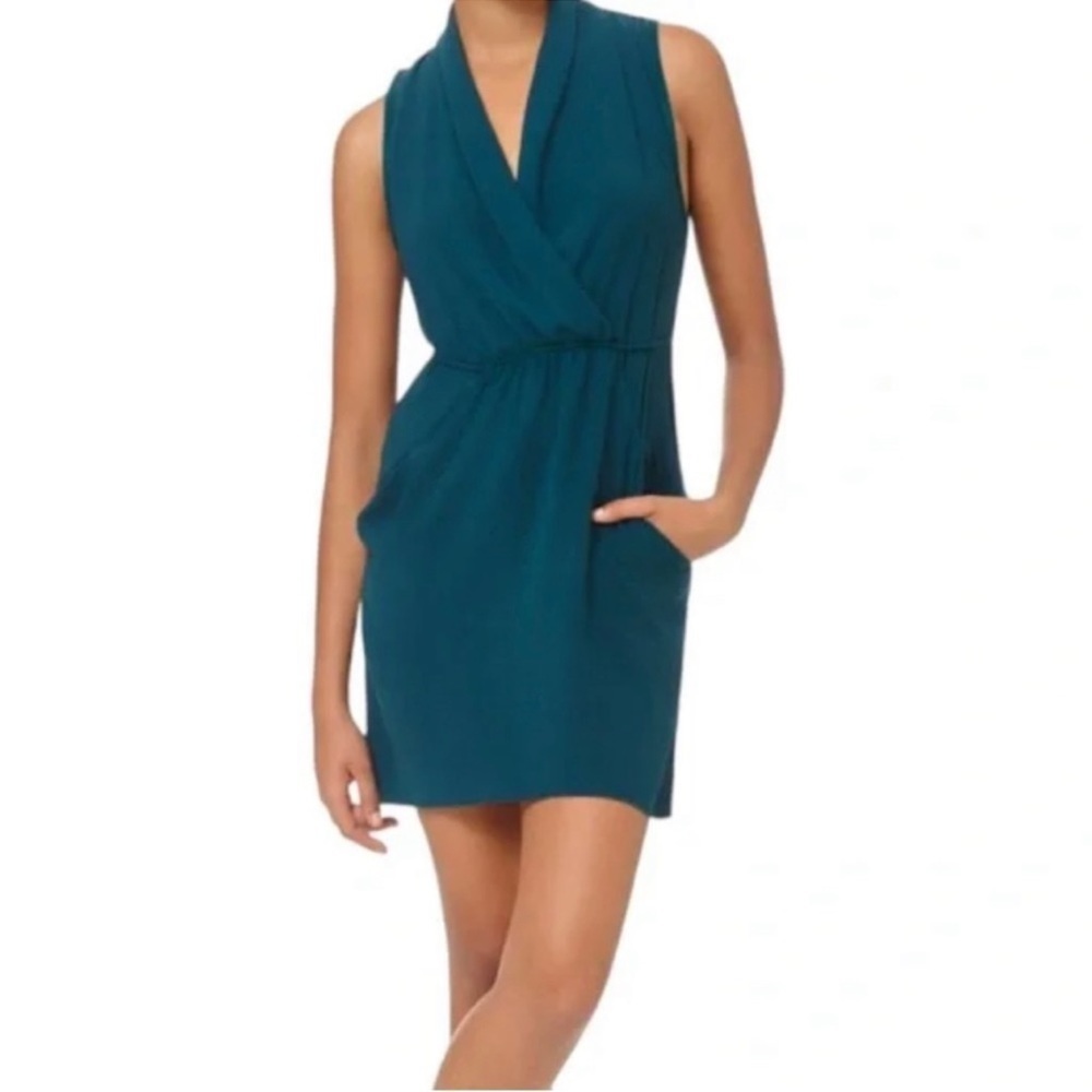 ARITZIA Wilfred Sabine Pine Green Dress Sz S
